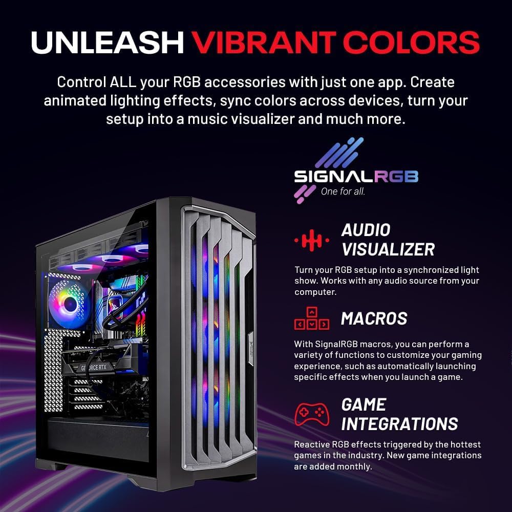 Skytech Legacy Gaming PC Desktop, Ryzen 9 9900X 4.4 GHz (5.6GHz